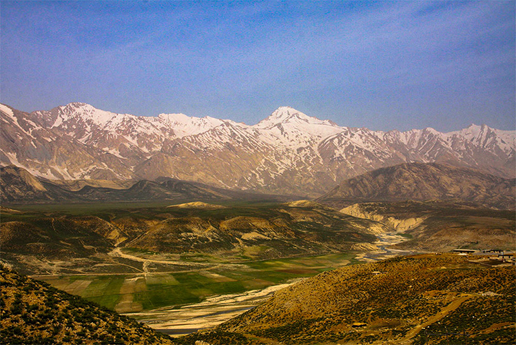 Cordillera de los montes Zagros hoy