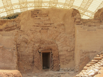 Ruinas del palacio de Zimri-Lim en Mari