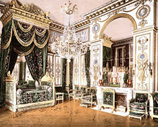 Dormitorio de Napoleón en Fontainebleau