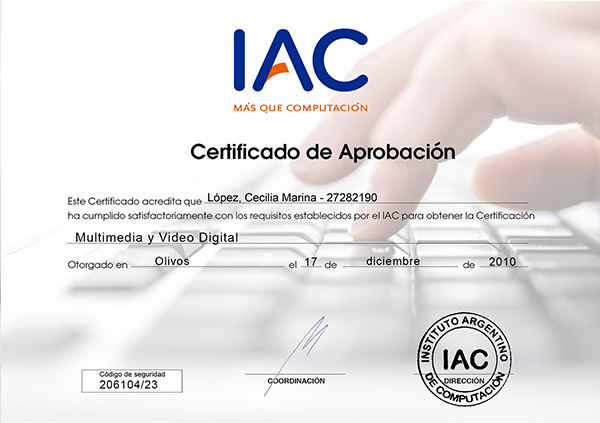 IAC Multimedia y Video Digital